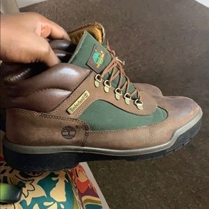 “Beef & Broccoli Timberland “ Size 12